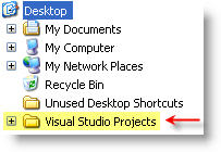 Windows Explorer Folders Pane