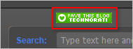 Fave This Blog - Technorati
