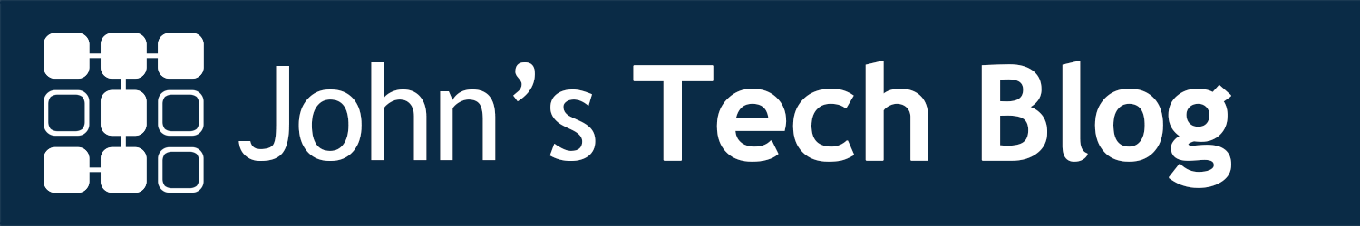 John's Tech Blog
